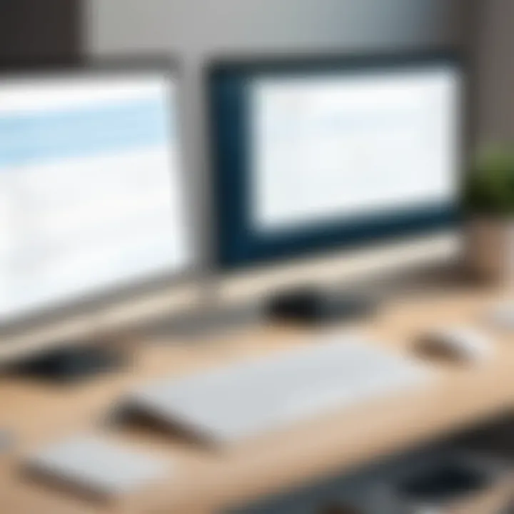 Streamlined communication features within a customer portal
