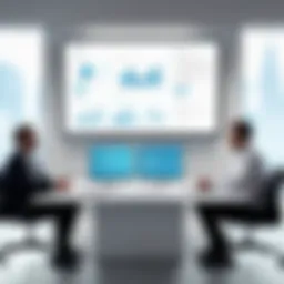 A corporate meeting discussing HR strategies
