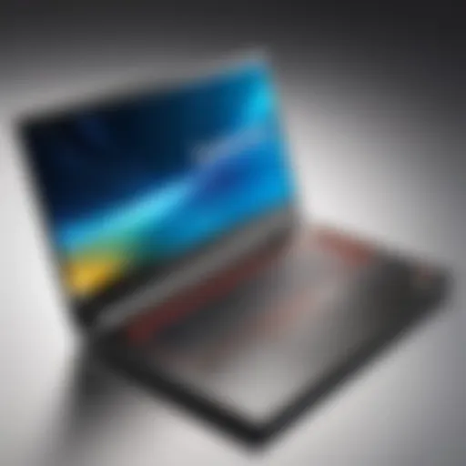 Lenovo laptop showcasing its sleek design and high-performance specifications