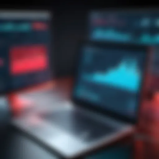 Visual representation of fraud detection analytics