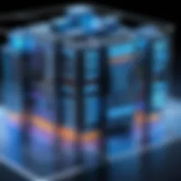 A conceptual diagram illustrating the architecture of on-premises solutions.