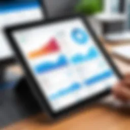 Dashboard view of Paychex Flex App showcasing features