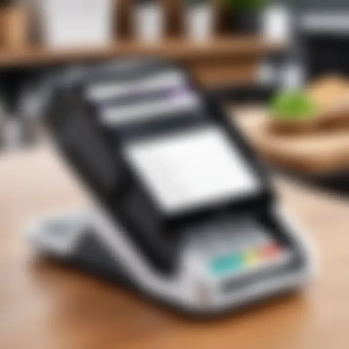 Mobile device showcasing WooCommerce POS functionality