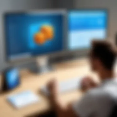 Choosing the Right Remote Desktop Tool User selecting a remote desktop tool