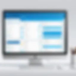 User-friendly interface of Salesforce Scheduler showcasing its scheduling capabilities.