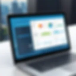 A sleek dashboard showcasing Salesforce ticketing tool interface with user-friendly design.