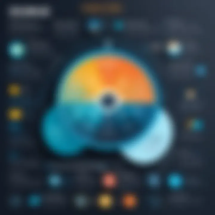 Infographic highlighting benefits and features of Sigmund software