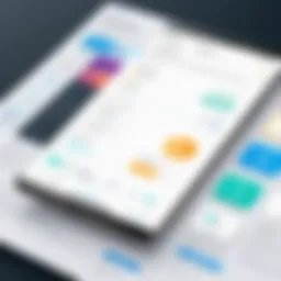 Visual representation of subscription billing features