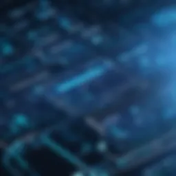 A digital interface showcasing supply chain analytics