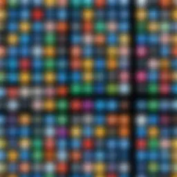 A visually appealing collage of popular messaging app icons