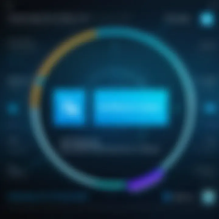 User interface of a password recovery tool