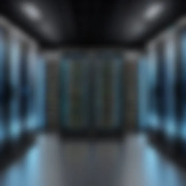 Graph illustrating the advantages versus challenges of shared data centers