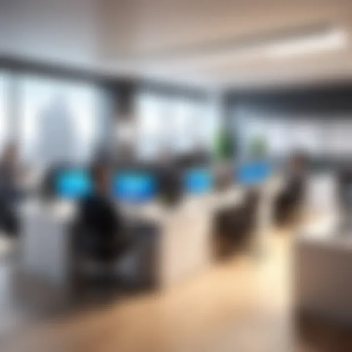 Collaboration in a modern office environment