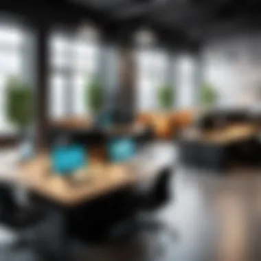 Variety of Coworking Amenities Diverse coworking amenities and features