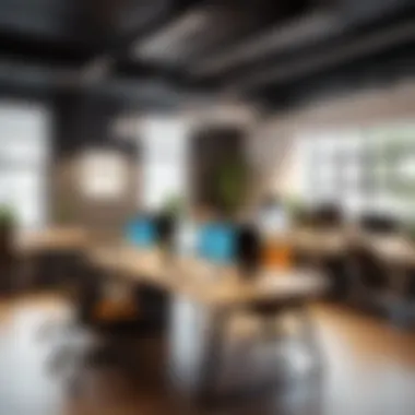 Inspiring coworking atmosphere