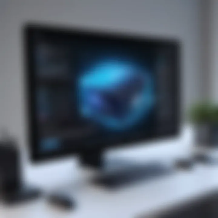 Visualization of a virtual event taking place within the Remo platform