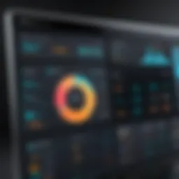 A sophisticated overview of time and expense software dashboard