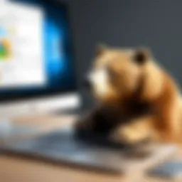 TunnelBear for Windows interface showcasing user-friendly design