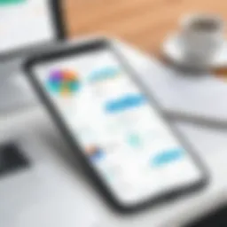 Freshdesk mobile app home screen showcasing features