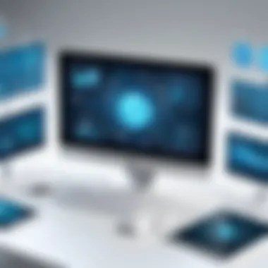 Emerging Technologies in Donor Management Future trends in donor management software represented through technology integration.