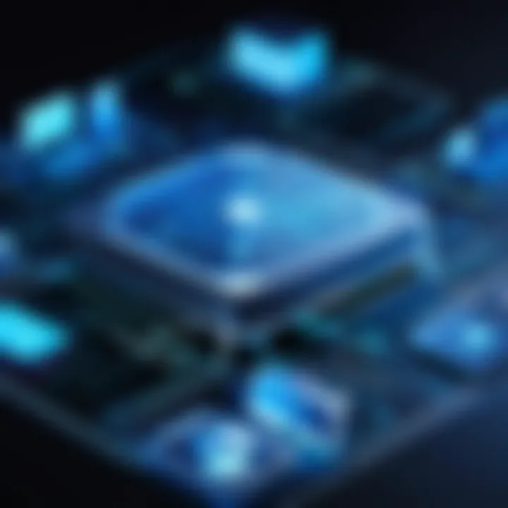 Infographic depicting future trends in network monitoring technology