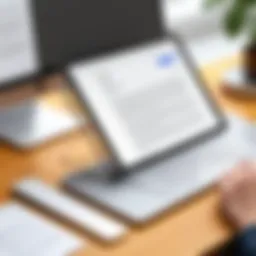 Digital signature using Google Docs tools