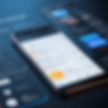Usability Features in Apps User interface components showcasing usability features
