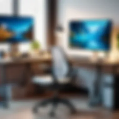 Inspiring Workspace for Online Learning An inspiring workspace with technology and resources for online education