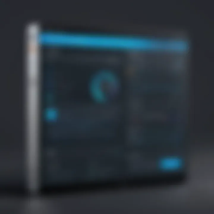 Screenshot of a user-friendly interface for customizing web designs