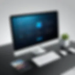 An elegant website design template showcasing creativity and functionality