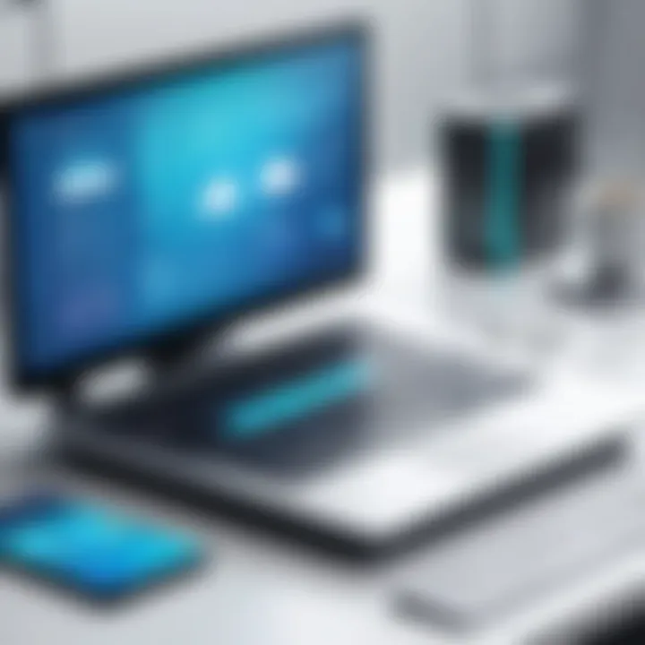 Icon illustrating automation in accounting processes