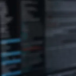 Visual representation of markdown syntax highlighting