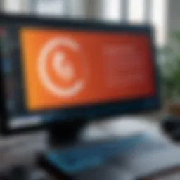 User interface of Dragon NaturallySpeaking on Windows 10