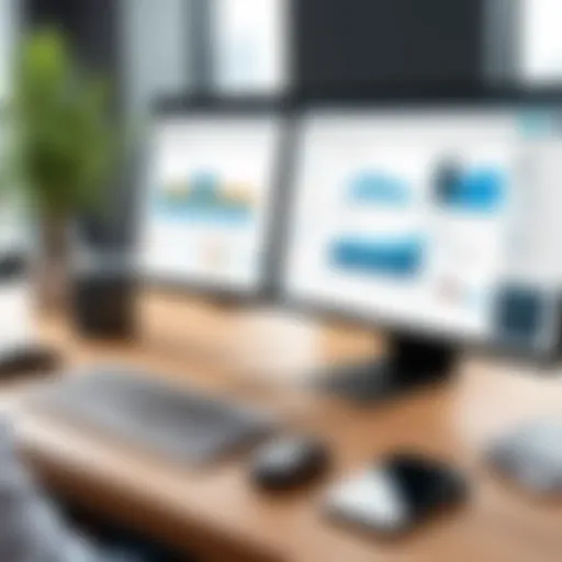 A detailed interface of NetSuite showcasing its dashboard features