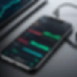 A digital dashboard displaying phone call analytics