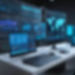 Graphical representation of next-gen endpoint security architecture