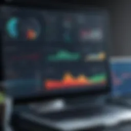 A detailed dashboard interface of Patriot Software showcasing user metrics
