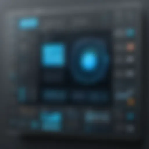 User Interface of a Photoshop-like Application