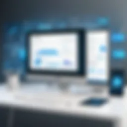Conceptual representation of digital marketing strategies