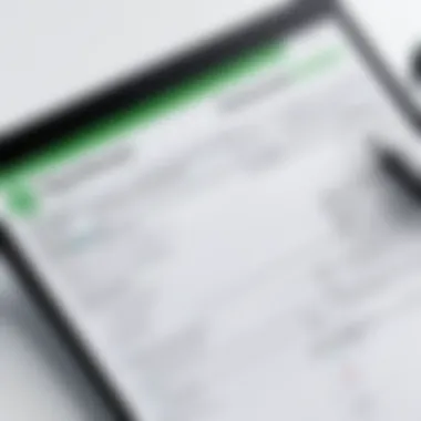 Tax Compliance Checklist for QuickBooks Users Visual representation of tax compliance checklist integrated with payroll system