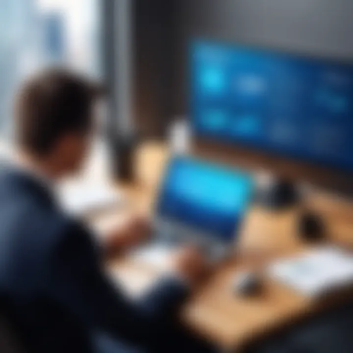 Real estate professionals utilizing RealPage software