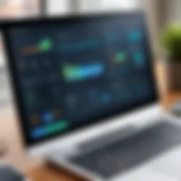 User interface of the RealPage platform showcasing dashboard features
