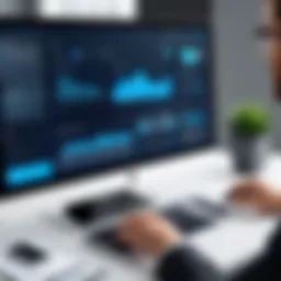 Visualization of recruitment CRM interface showcasing features