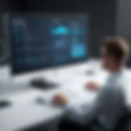 Conceptual illustration of referral marketing automation