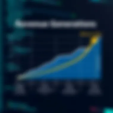 Revenue Generation Models Graph illustrating revenue generation models for publishers