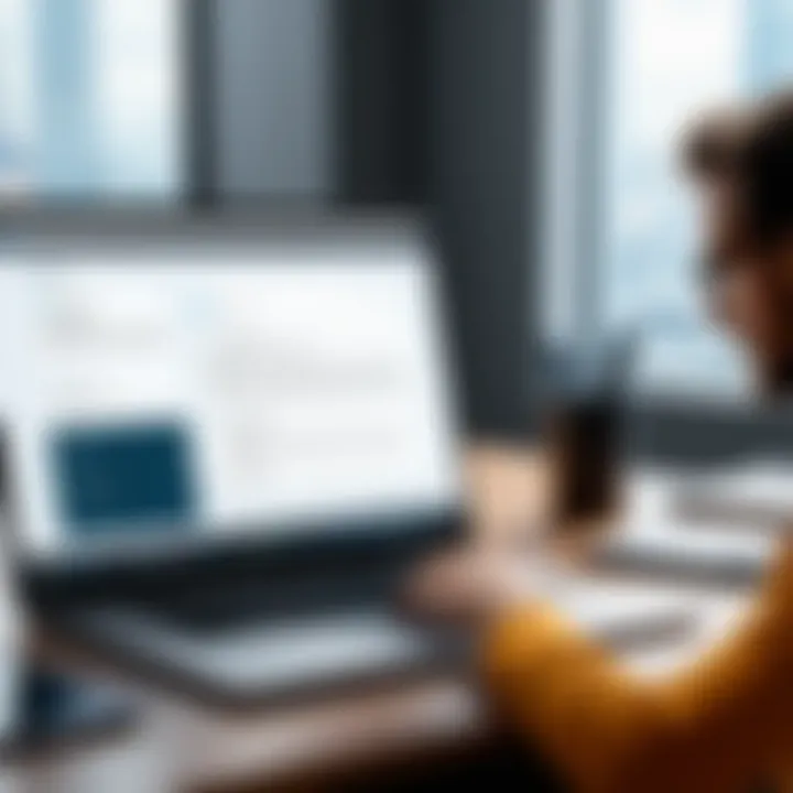 Illustration of secure document signing process