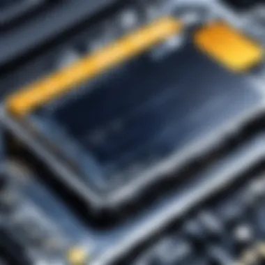 Exploring Hardware Wallets Close-up of a hardware wallet with digital security features