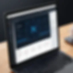 Showpad software interface showcasing features
