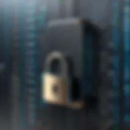 Secure password storage concept