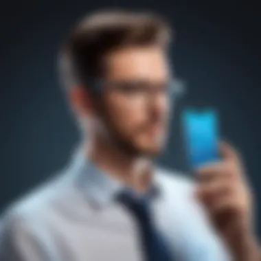 Advantages of Spokephone Technology User-centric illustration depicting the advantages of spokephone